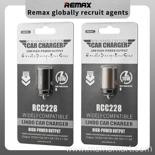 Remax RCC228 PD 18W Car USB Charger